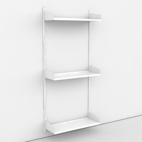 Wandregal 1 Feld mit 3 Böden