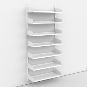 Wandregal 1 Feld mit 7 Bden