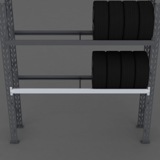 Dckstll enkel brbalk, 1 stk.