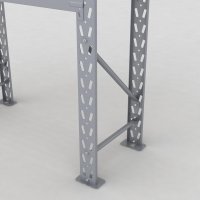 Lagerregal 1 Feld mit 2 Böden