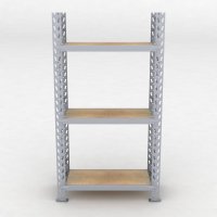 Lagerregal 1 Feld mit 3 Böden
