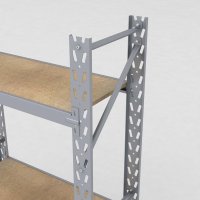 Lagerregal 1 Feld mit 3 Böden