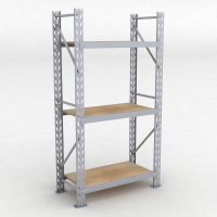 Lagerregal 1 Feld mit 3 Bden