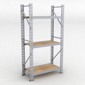 Lagerregal 1 Feld mit 3 Bden