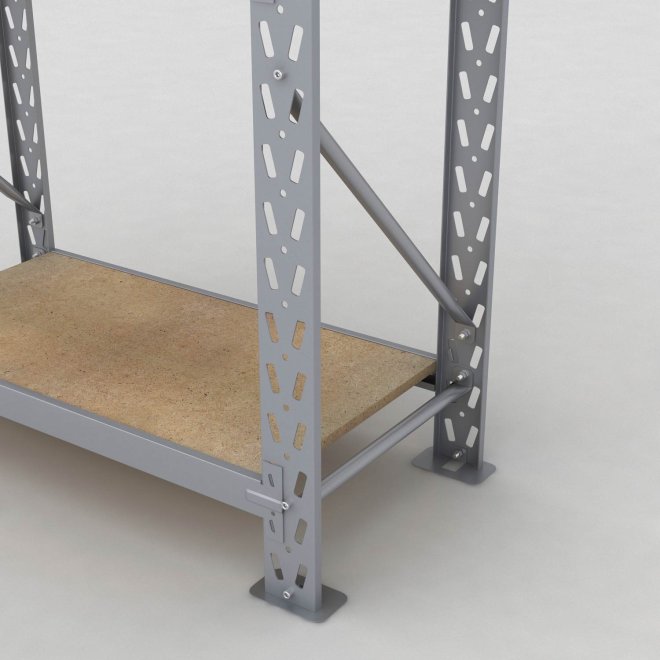 Lagerregal 1 Feld mit 3 Bden