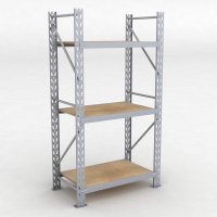 Lagerregal 1 Feld mit 3 Bden
