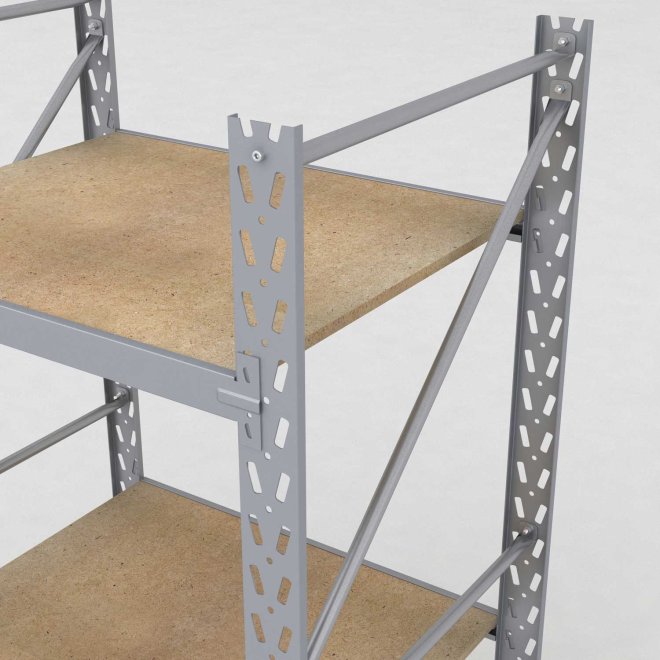 Lagerregal 1 Feld mit 2 Bden