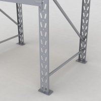 Lagerregal 1 Feld mit 2 Bden