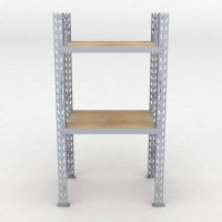 Lagerregal 1 Feld mit 2 Bden