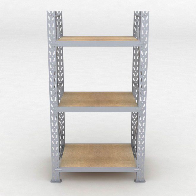 Lagerregal 1 Feld mit 3 Bden