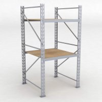 Lagerregal 1 Feld mit 2 Bden