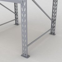 Lagerregal 1 Feld mit 2 Bden