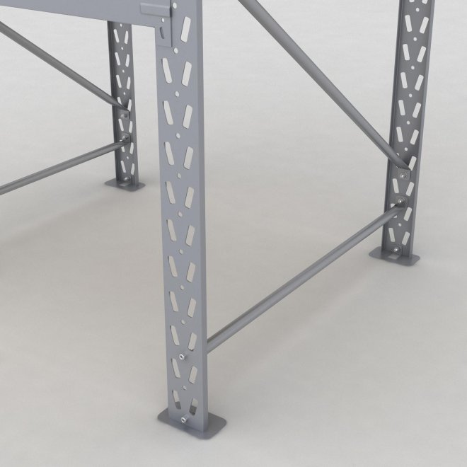 Lagerregal 1 Feld mit 2 Bden