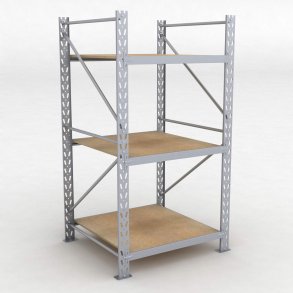 Lagerregal 1 Feld mit 3 Bden