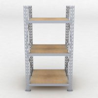 Lagerregal 1 Feld mit 3 Bden