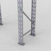 Lagerregal 1 Feld mit 2 Bden