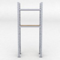 Lagerregal 1 Feld mit 2 Bden