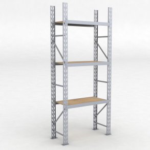 Lagerregal 1 Feld mit 3 Bden