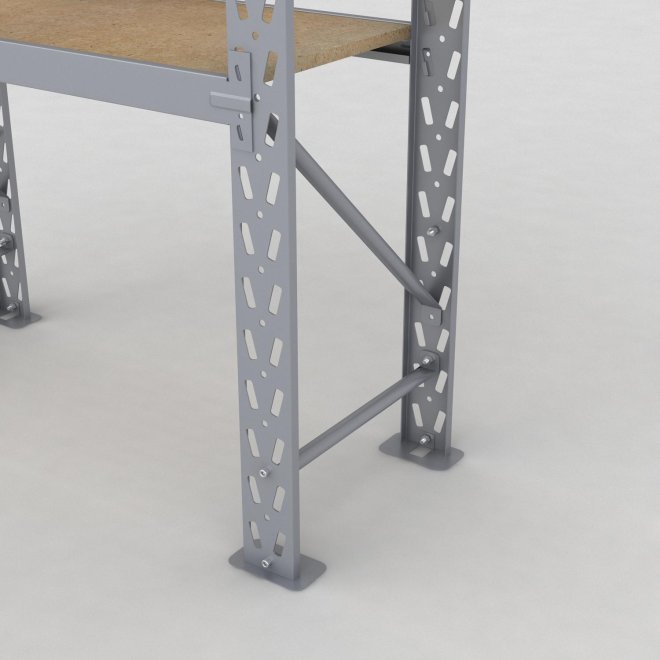 Lagerregal 1 Feld mit 3 Bden