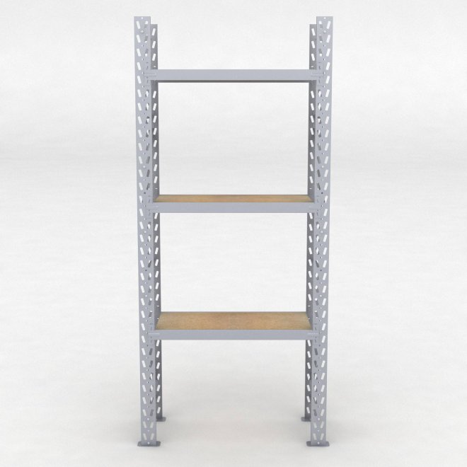 Lagerregal 1 Feld mit 3 Bden