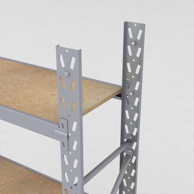 Lagerregal 1 Feld mit 4 Böden