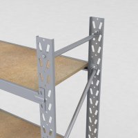 Lagerregal 1 Feld mit 4 Böden