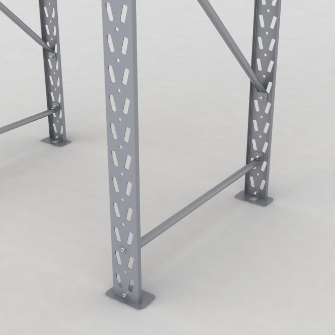 Lagerregal 1 Feld mit 2 Bden