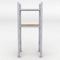 Lagerregal 1 Feld mit 2 Bden