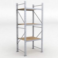 Lagerregal 1 Feld mit 3 Bden