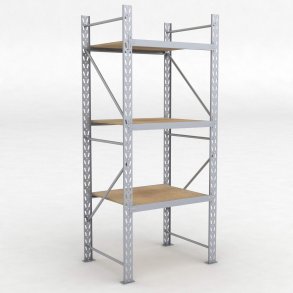 Lagerregal 1 Feld mit 3 Bden