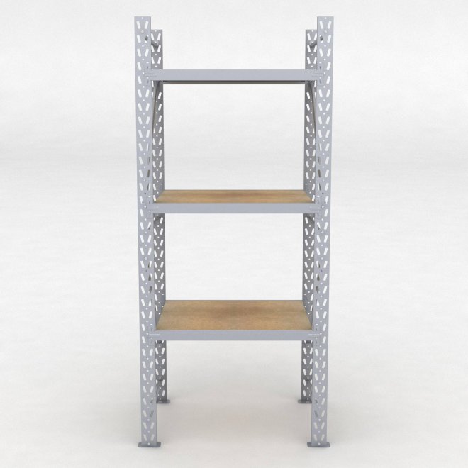 Lagerregal 1 Feld mit 3 Bden