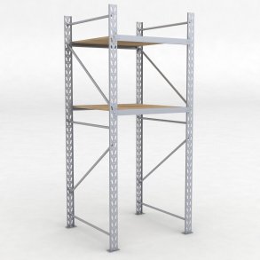 Lagerregal 1 Feld mit 2 Bden