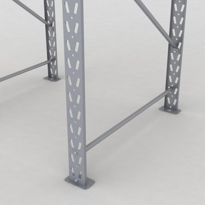 Lagerregal 1 Feld mit 2 Bden