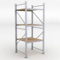 Lagerregal 1 Feld mit 3 Bden