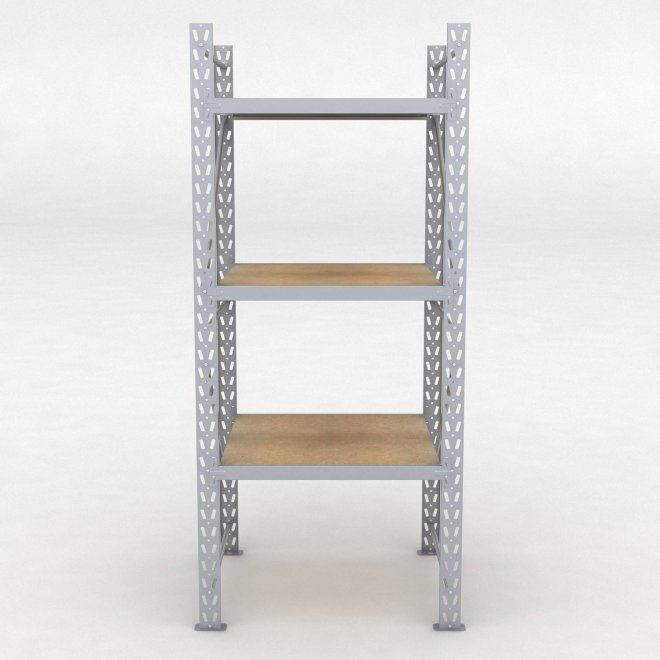 Lagerregal 1 Feld mit 3 Bden