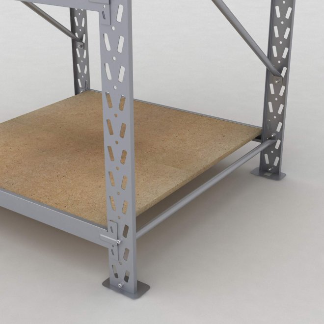 Lagerregal 1 Feld mit 4 Bden