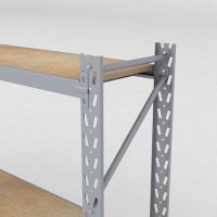 Lagerregal 2 Felder mit 3 Böden