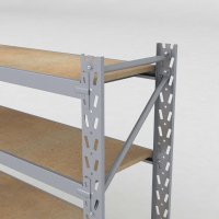 Lagerregal 2 Felder mit 5 Böden