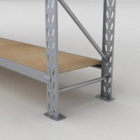 Lagerregal 2 Felder mit 3 Böden