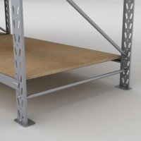 Lagerregal 2 Felder mit 4 Böden