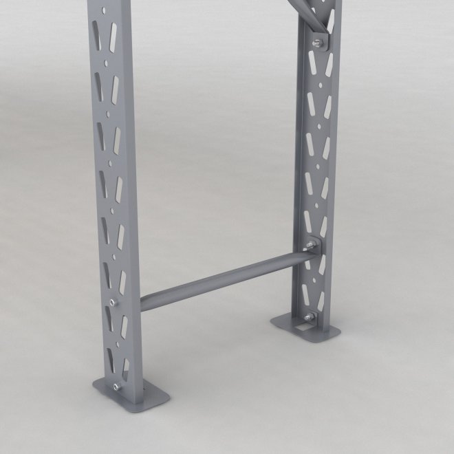 Lagerregal 2 Felder mit 3 Böden