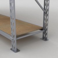 Lagerregal 2 Felder mit 5 Böden