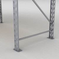 Lagerregal 2 Felder mit 3 Böden