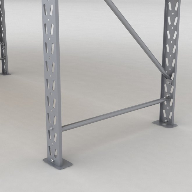 Lagerregal 2 Felder mit 3 Böden