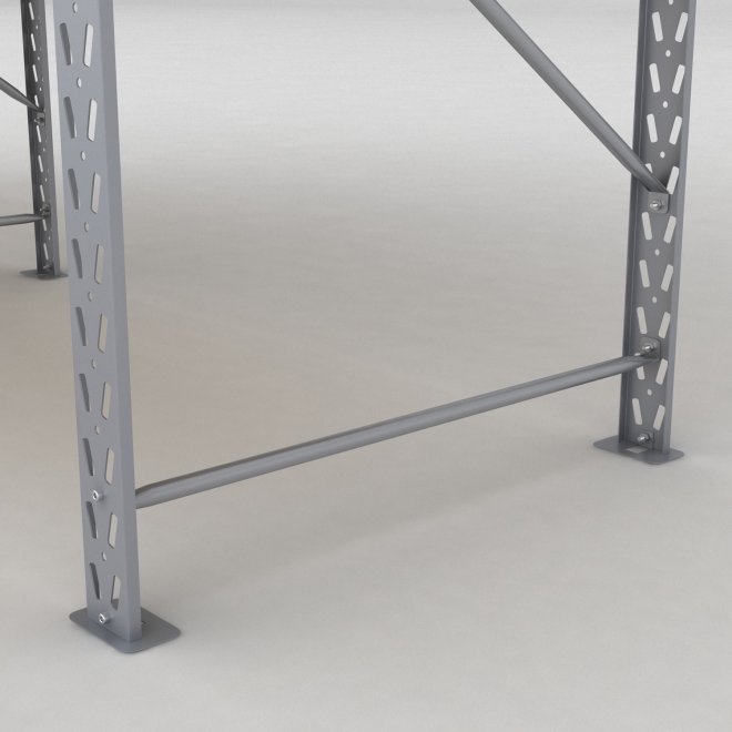 Lagerregal 2 Felder mit 3 Böden