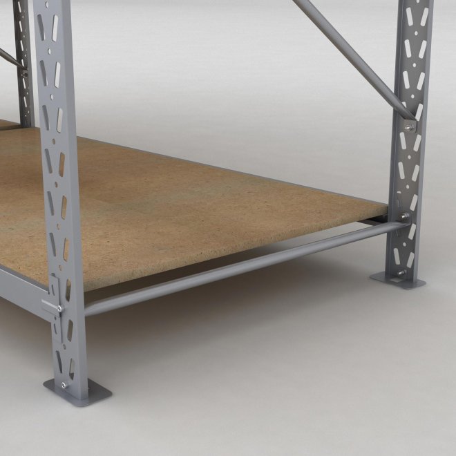 Lagerregal 2 Felder mit 4 Böden