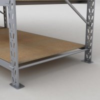 Lagerregal 2 Felder mit 5 Böden