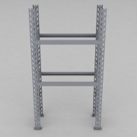 Däckställ 1 fack med 2 bärlag (8 däck)