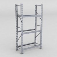 Däckställ 1 fack med 3 bärlag (12 däck)