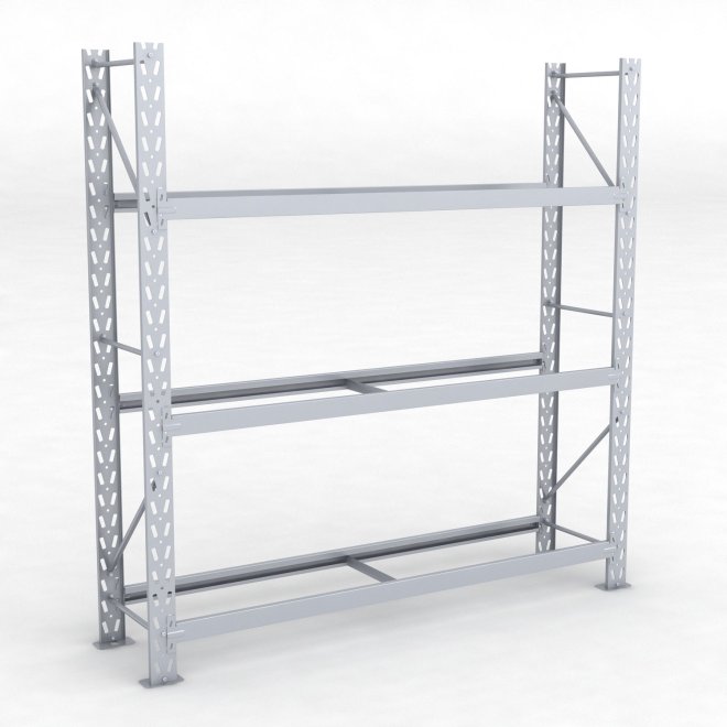 Reifenregal 1 Feld mit 3 Fachböden (27 Reifen)